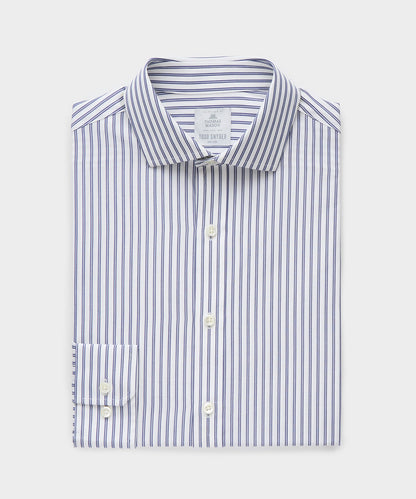 End-On-End Poplin Dress Shirt - Blue