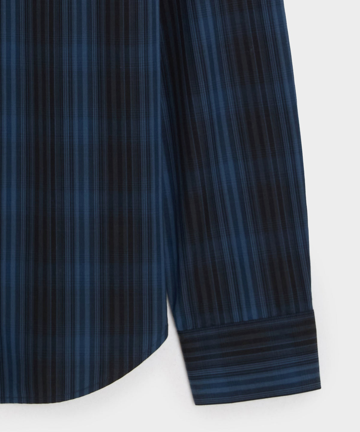 Poplin Sport Shirt - Navy