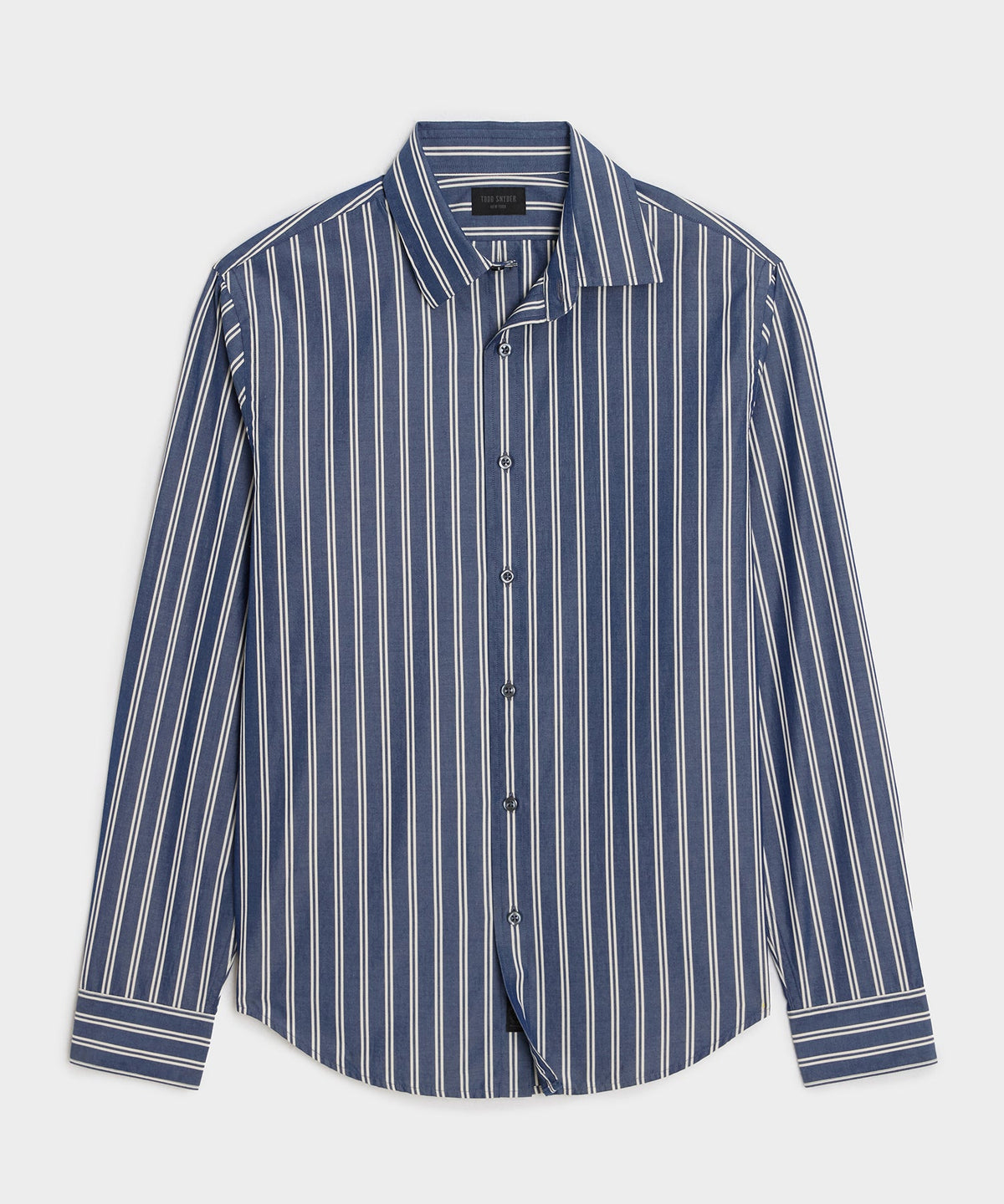 Poplin Sport Shirt - Navy
