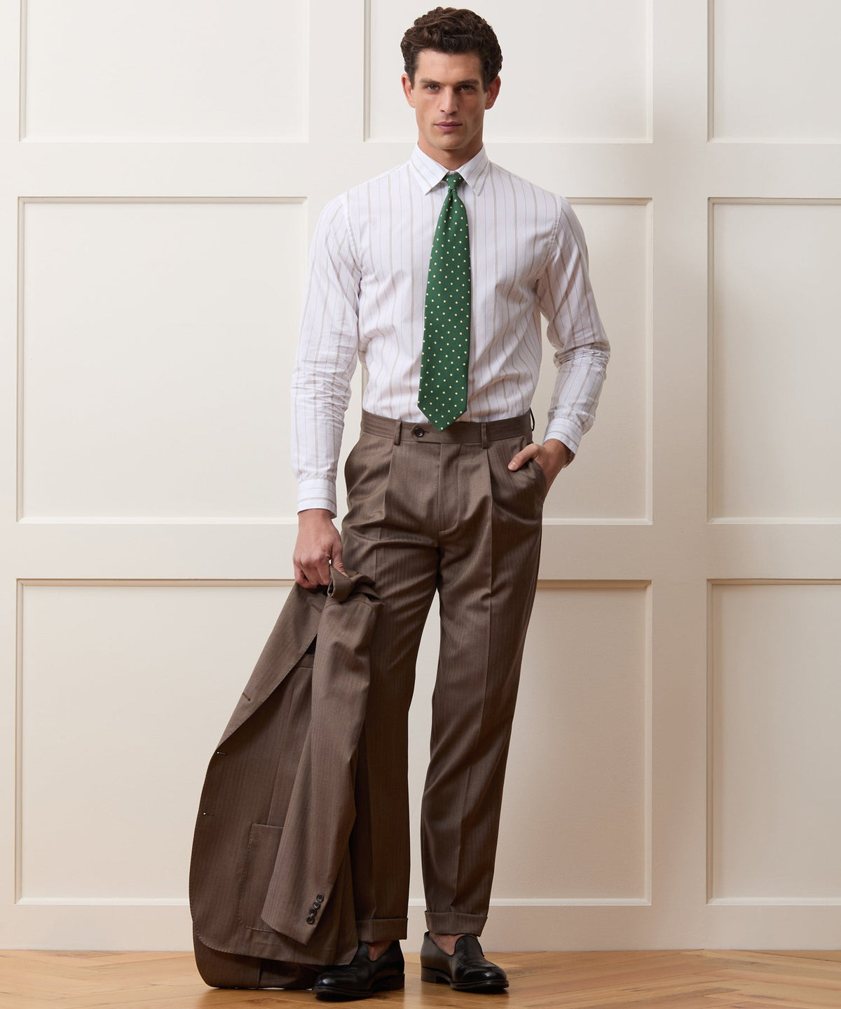 Poplin Sport Shirt - Ivory