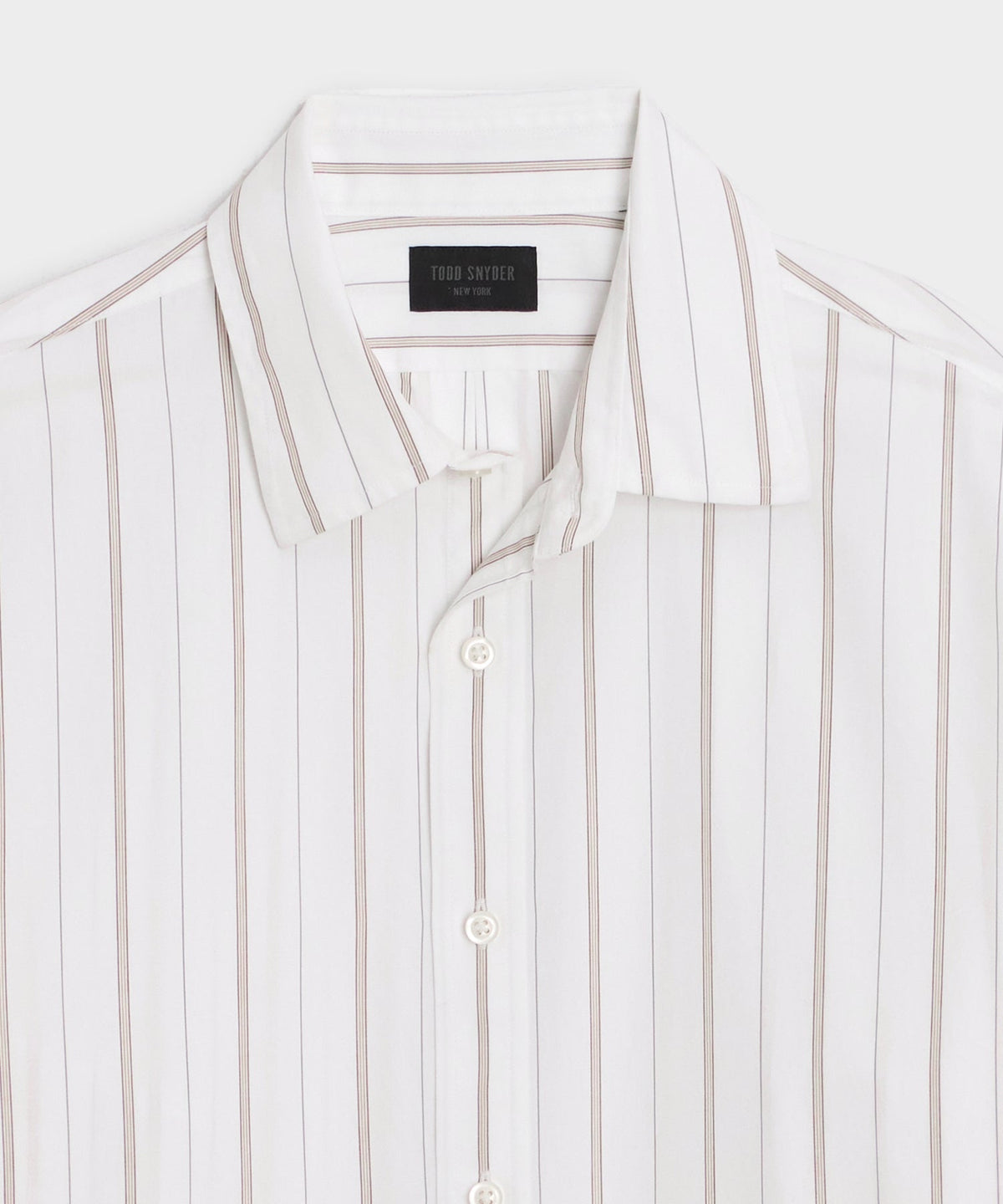 Poplin Sport Shirt - Ivory