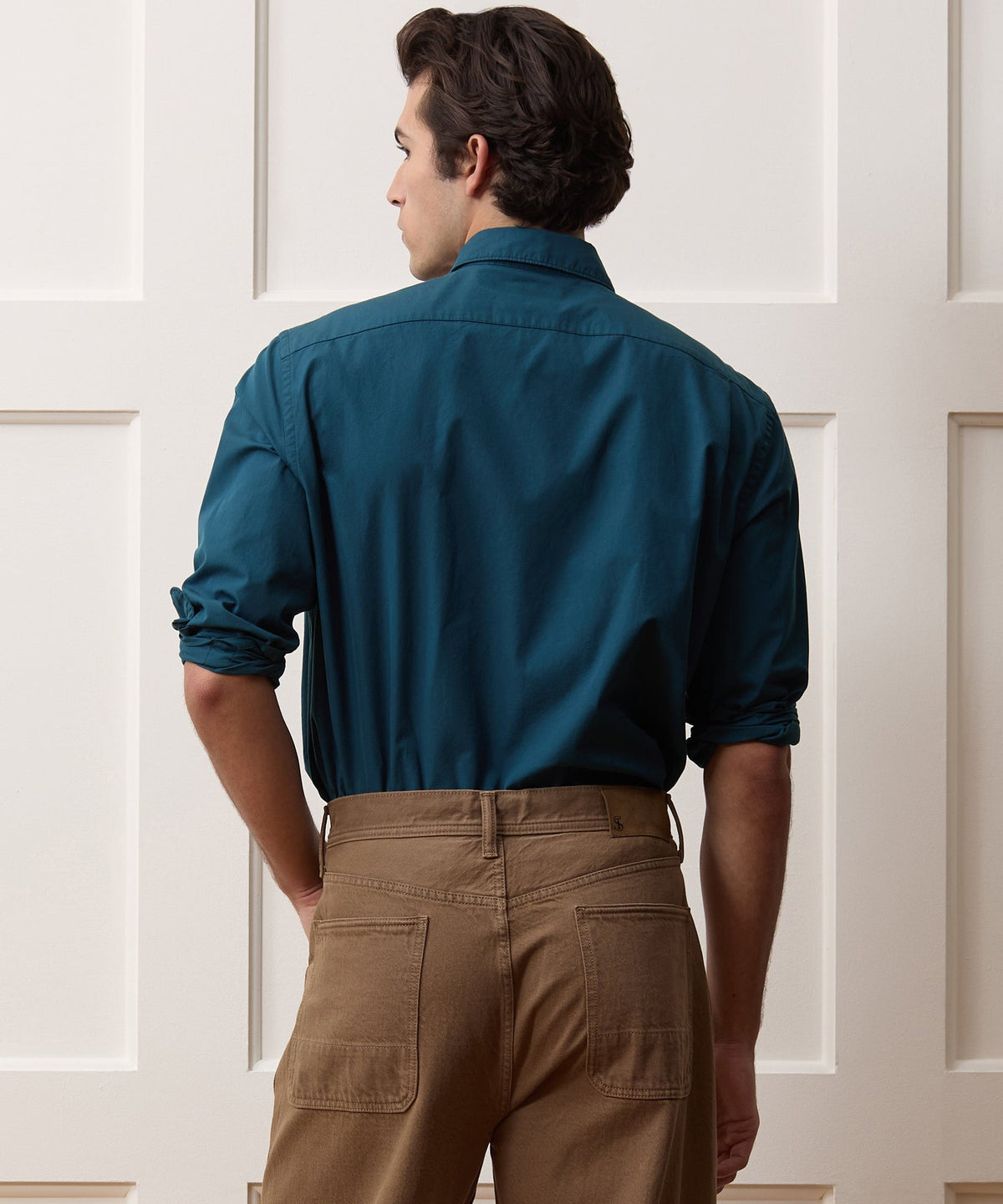 Poplin Utility Shirt - Dark Teal