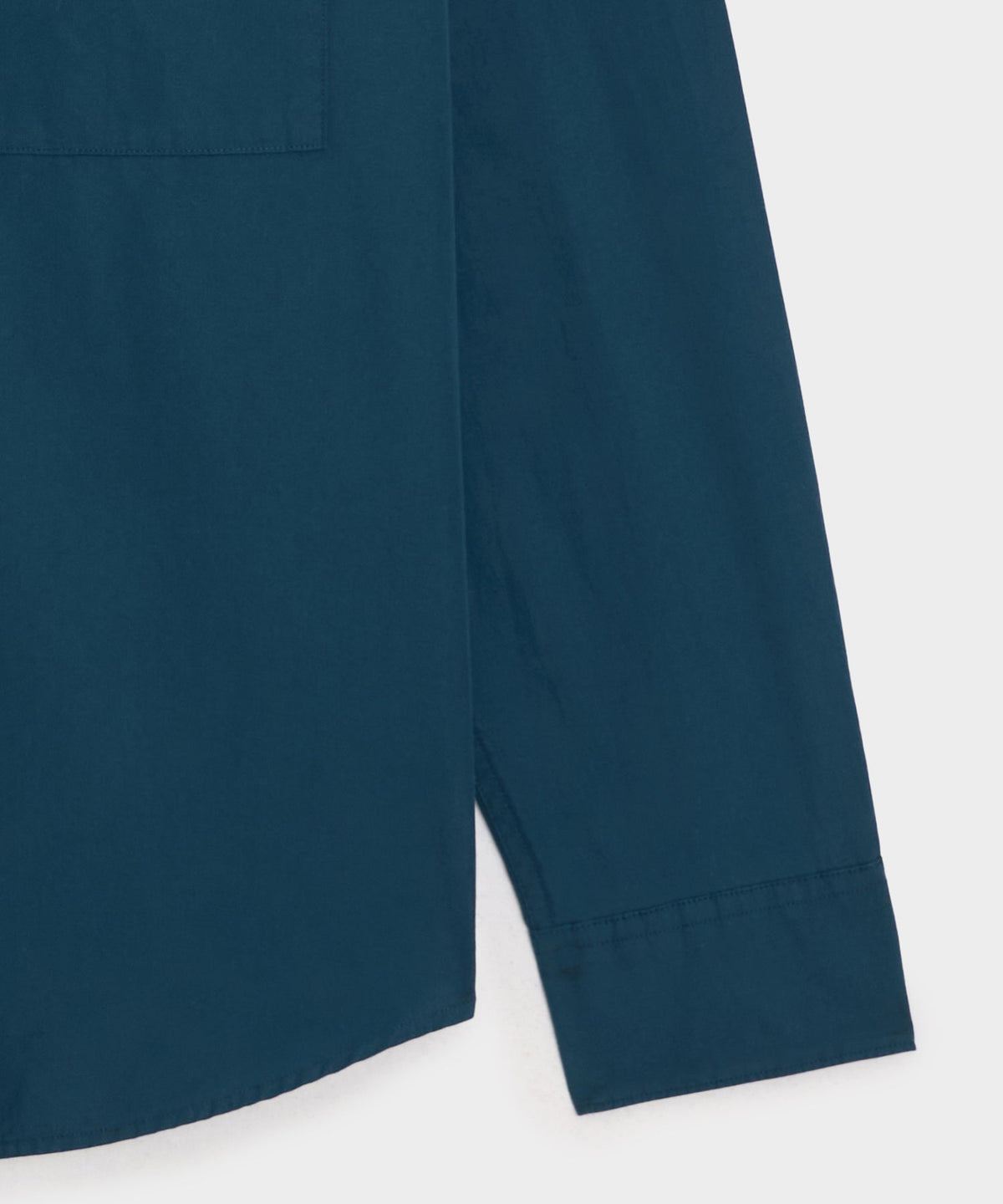 Poplin Utility Shirt - Dark Teal