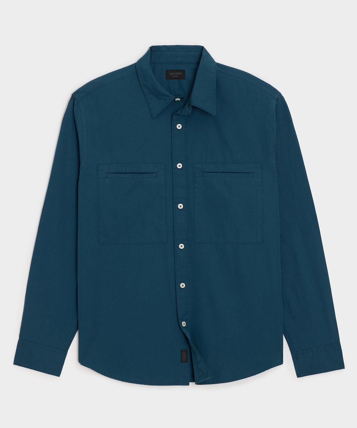 Poplin Utility Shirt - Dark Teal