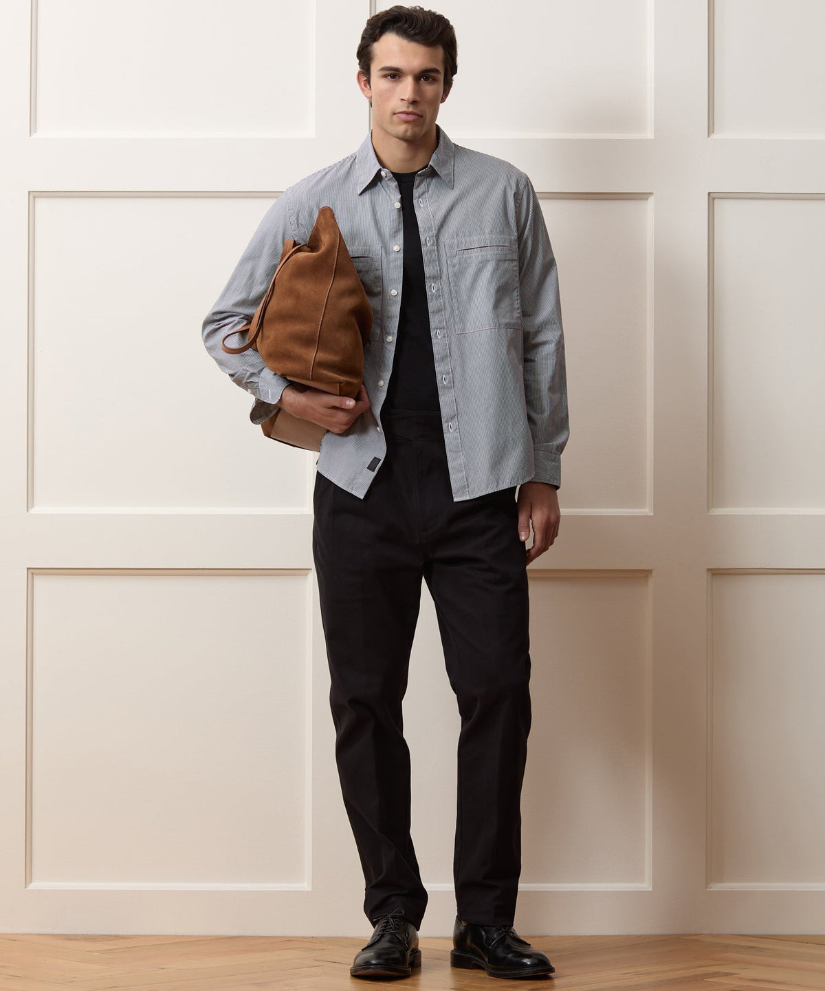 Poplin Utility Shirt - White