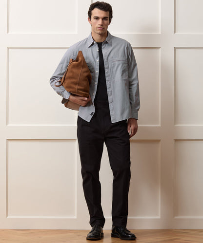 Poplin Utility Shirt - White