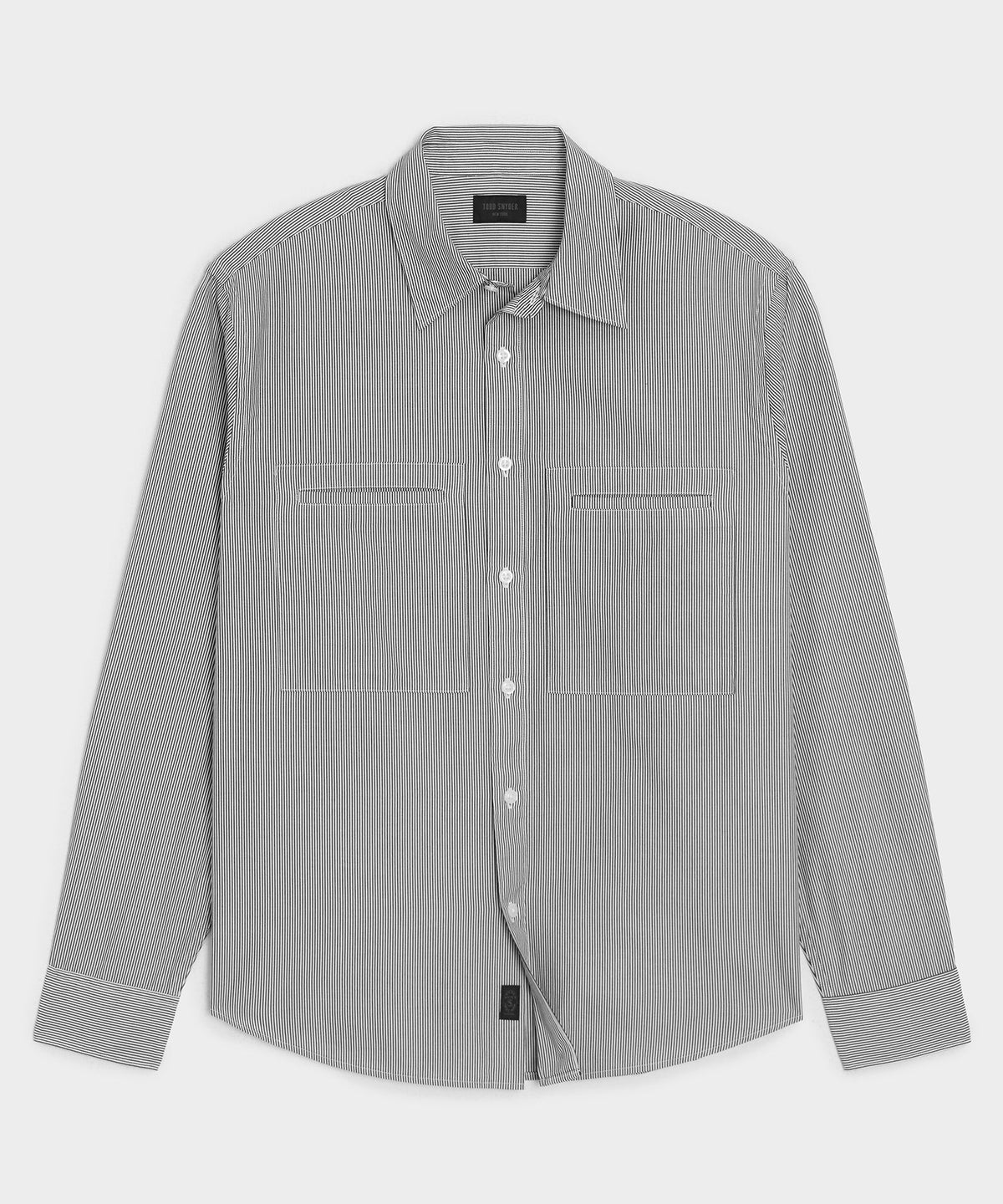 Poplin Utility Shirt - White