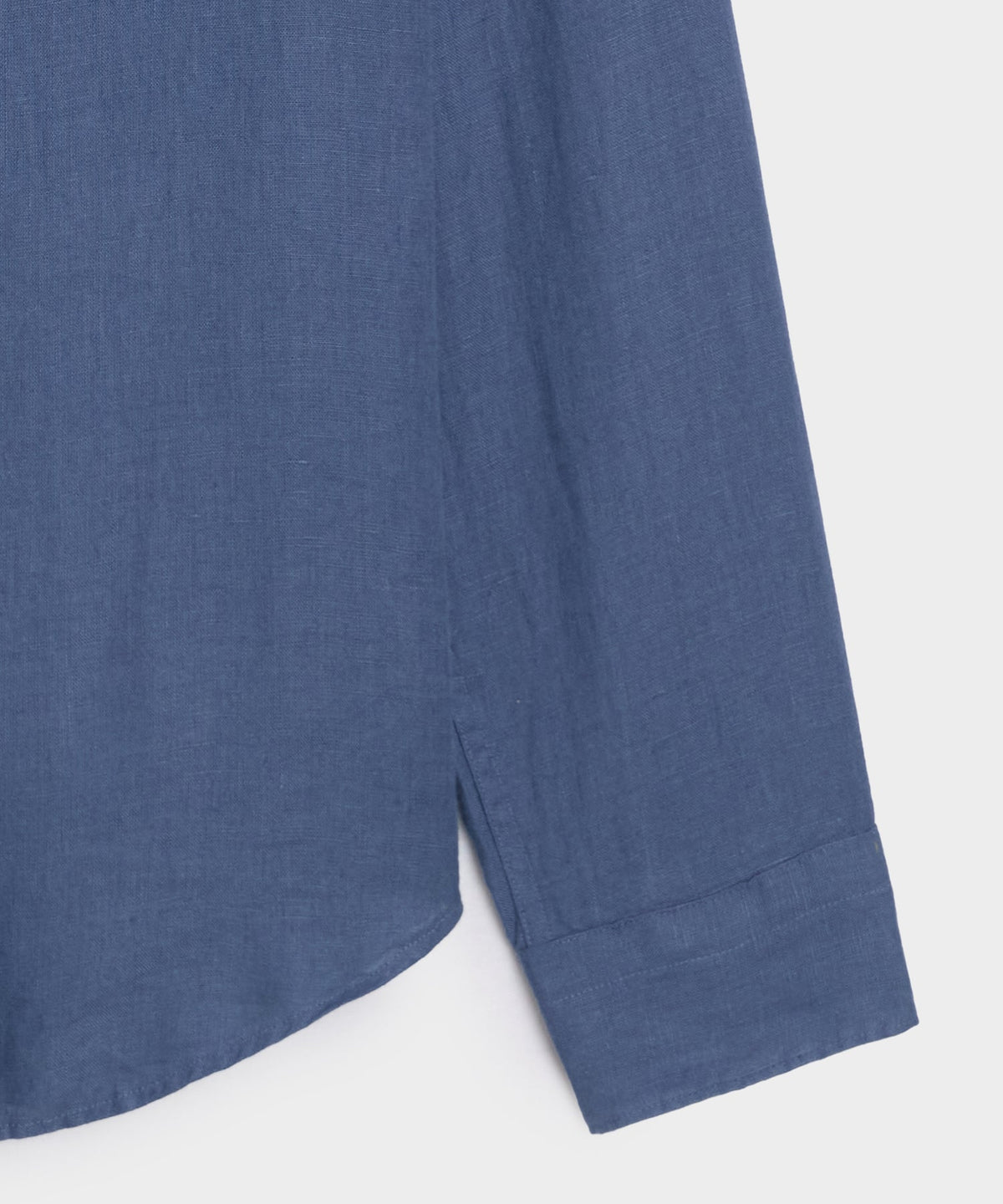 Sea Soft Irish Linen Shirt - Denim Blue