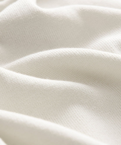 Silk-Cotton Sweater Jacket - Bisque