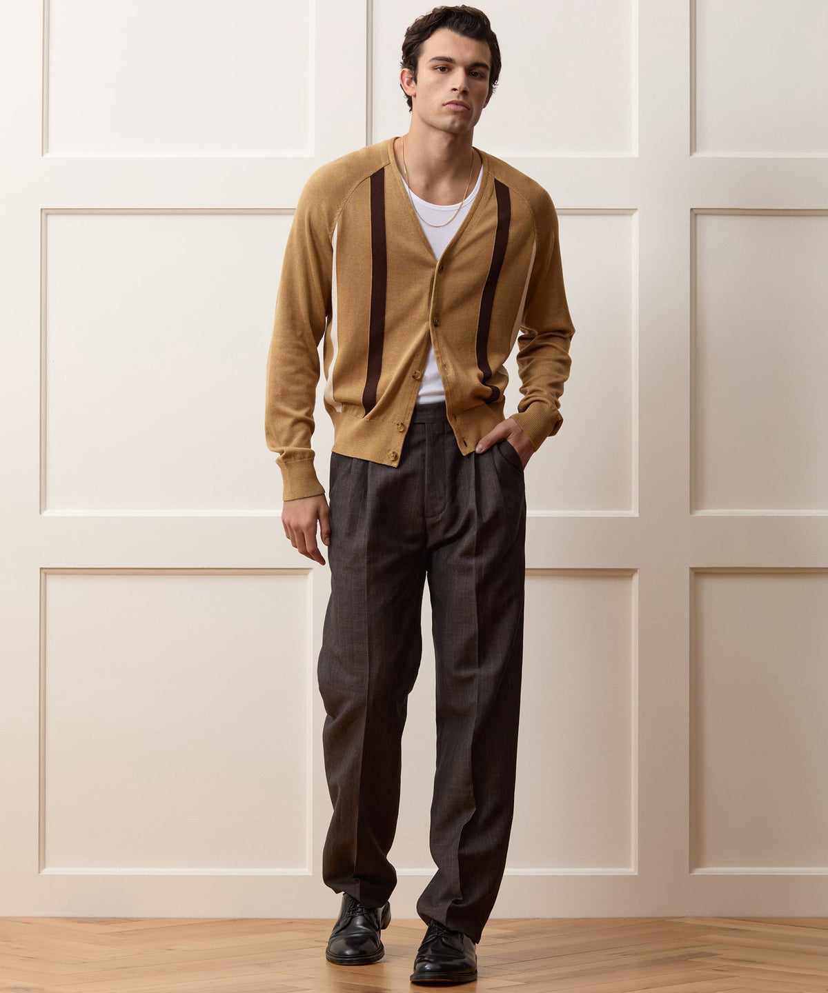 Silk-Cotton Cardigan - Baja Dunes