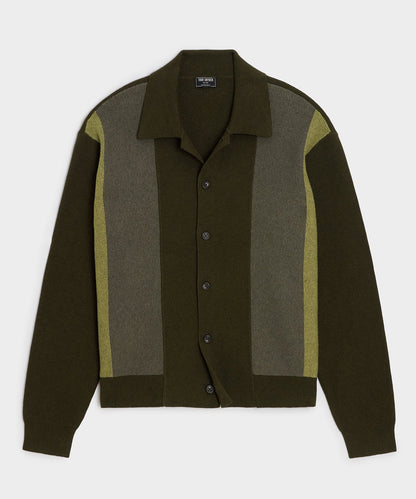 Melrose Sweater Jacket - Forest Shade