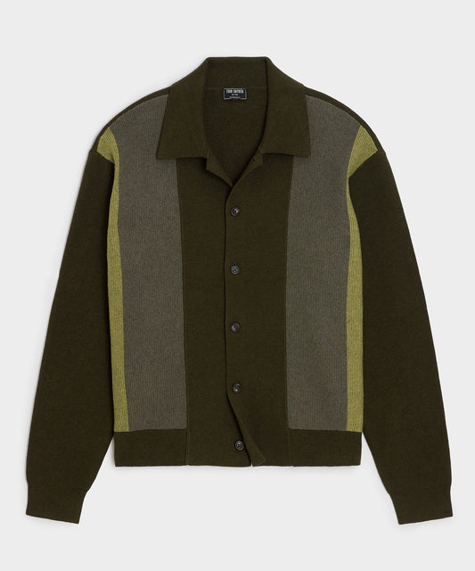 Melrose Sweater Jacket - Forest Shade