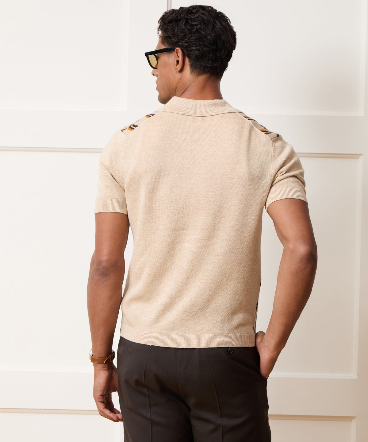 Mikasa Sweater Polo - Sand