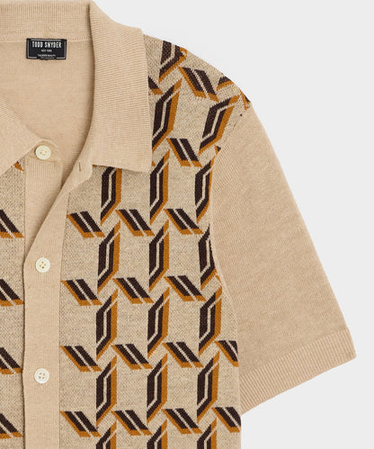 Mikasa Sweater Polo - Sand