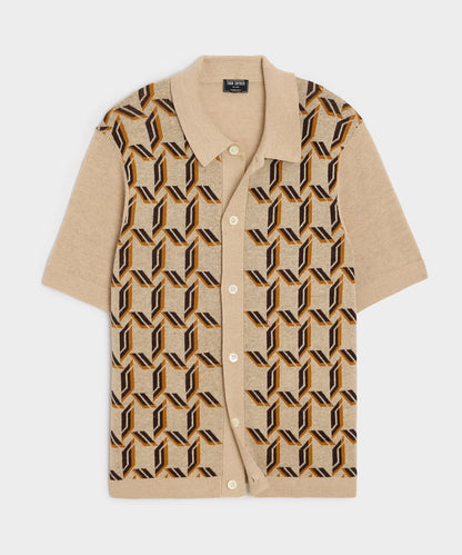 Mikasa Sweater Polo - Sand