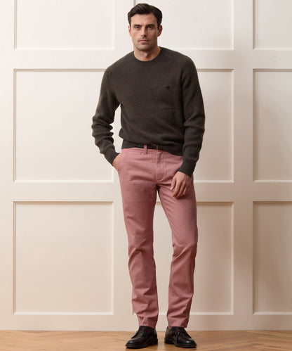 Made in Italy Cashmere Crewneck Sweater - Dark Mocha