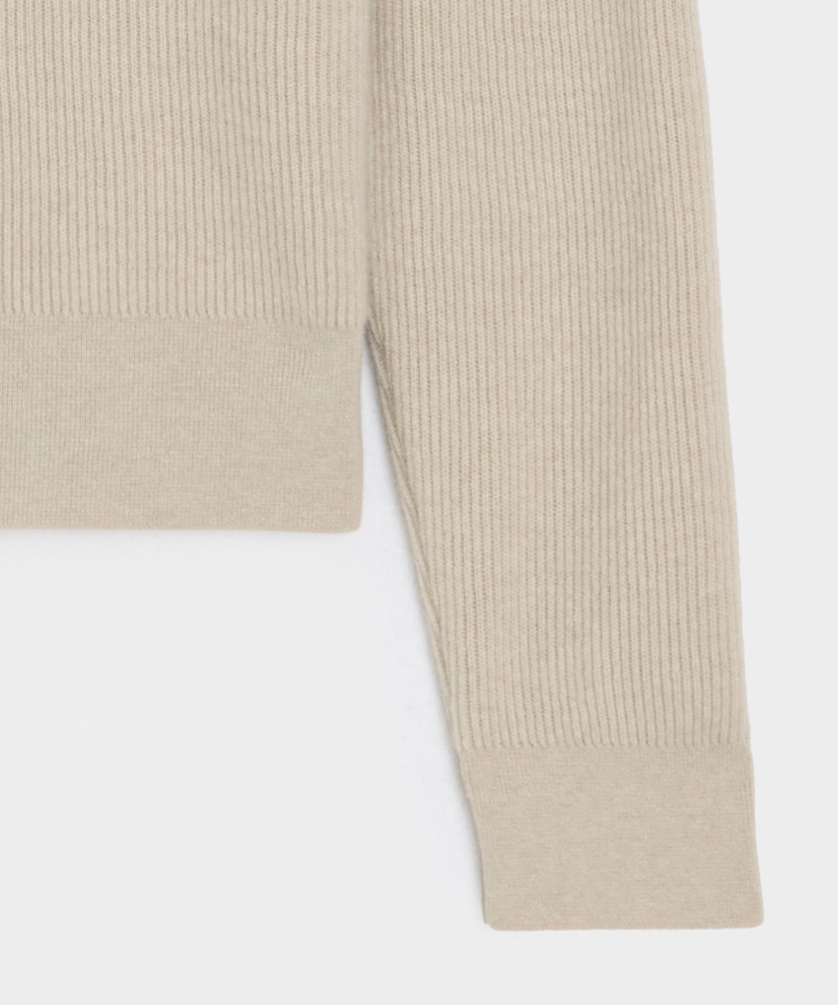 Made in Italy Cashmere Crewneck Sweater - Oatmeal