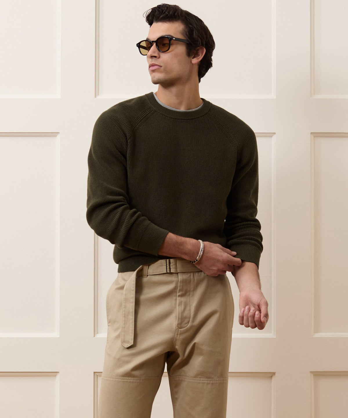 Beechwood Crewneck Sweater - Deep Vine