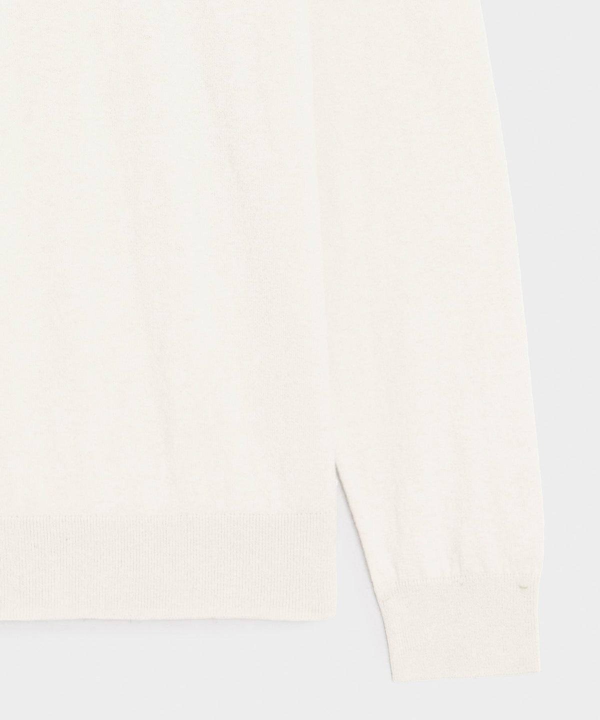 Cotton-Cashmere Crewneck Sweater - Bisque