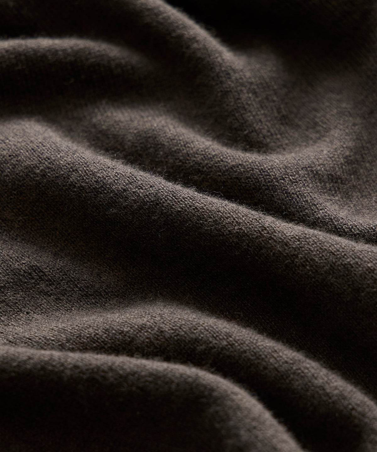 Cotton-Cashmere Crewneck Sweater - Caviar