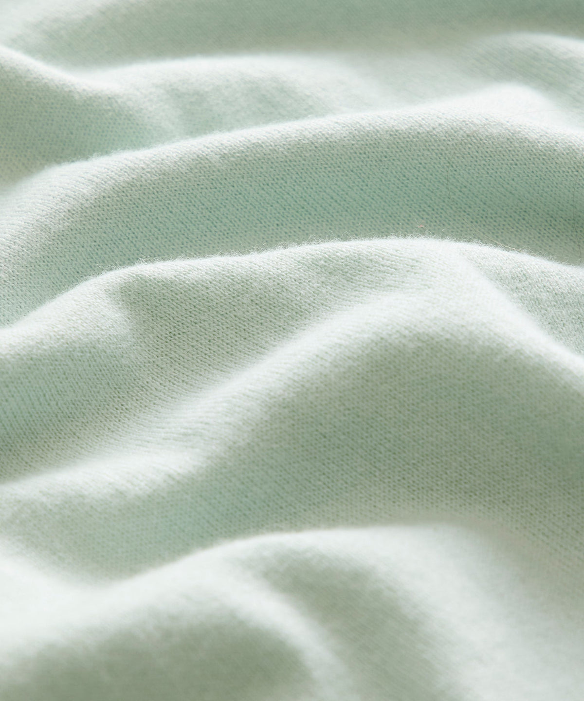 Cotton-Cashmere Crewneck Sweater - Mint