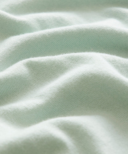 Cotton-Cashmere Crewneck Sweater - Mint