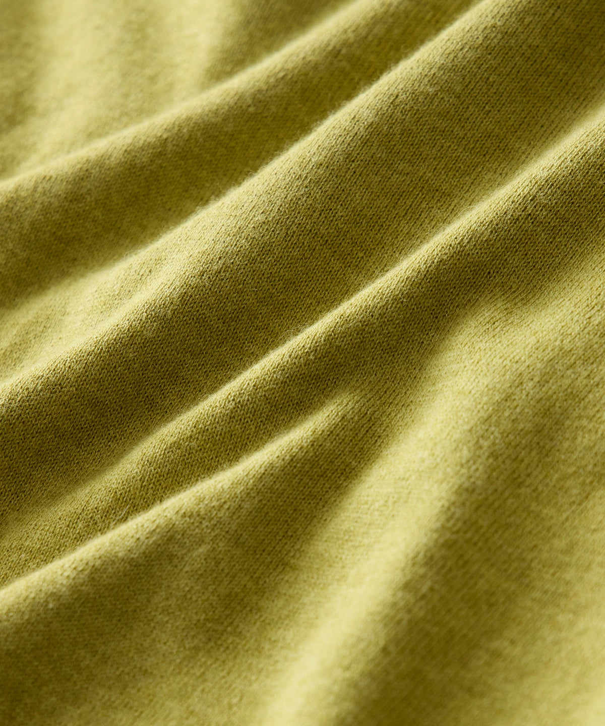 Cotton-Cashmere V-Neck - Green Leaf