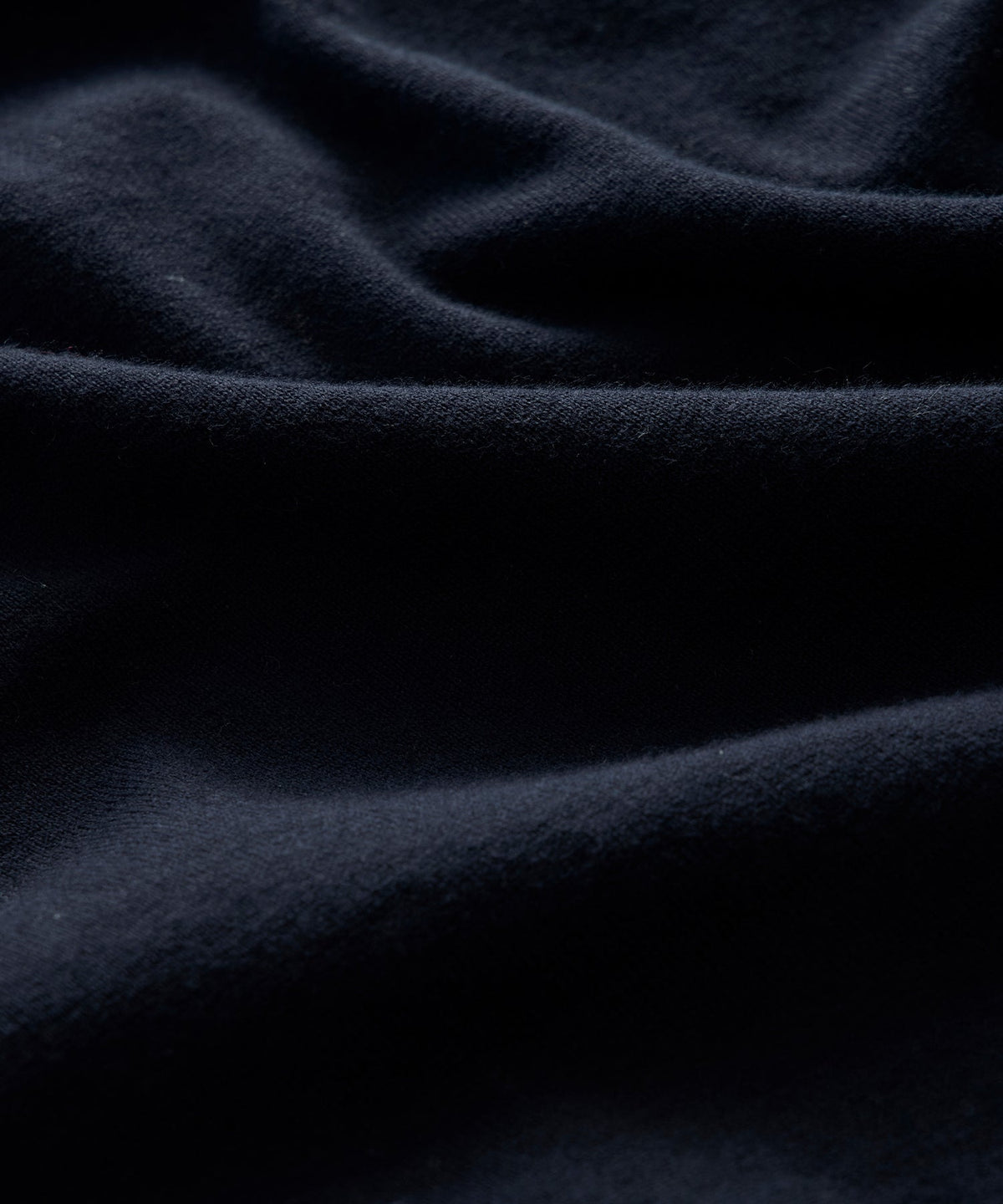 Cotton-Cashmere V-Neck - Navy