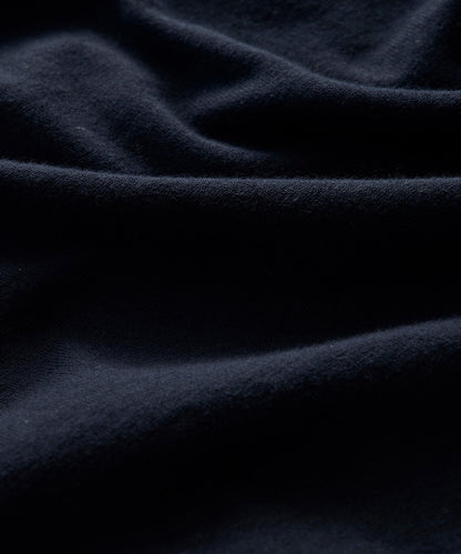 Cotton-Cashmere V-Neck - Navy