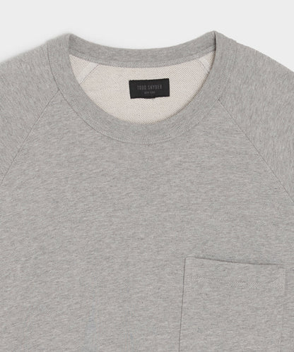 Foundation Pocket Sweatshirt - Light Grey Mix