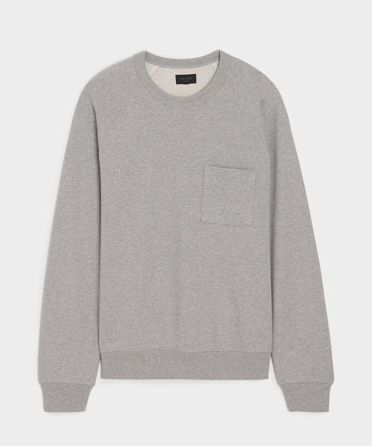 Foundation Pocket Sweatshirt - Light Grey Mix
