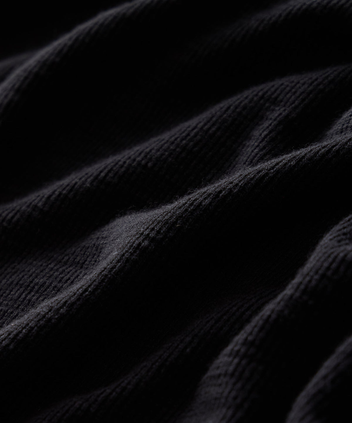 Lightweight Mini Waffle Tee - Blacktop