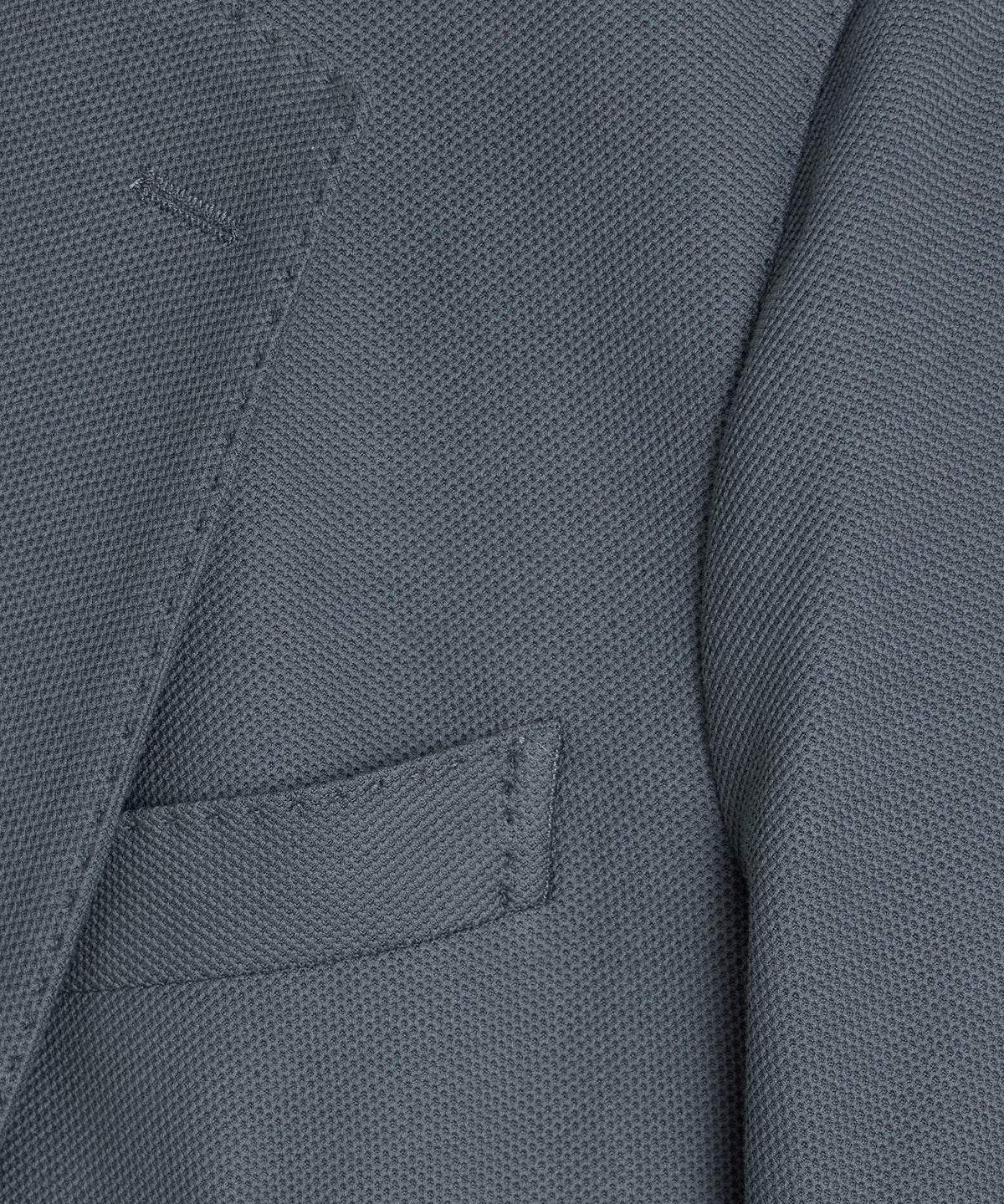 Italian Knit Sport Coat - Blue Metal