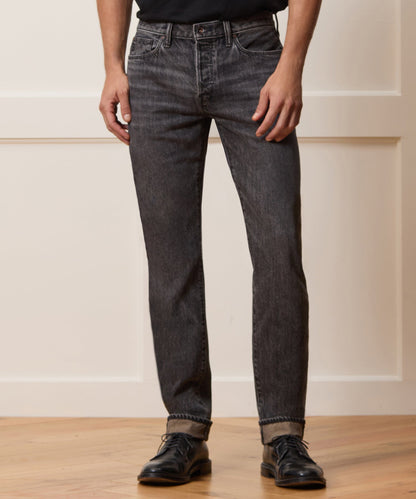 Slim Selvedge Jean - Charcoal