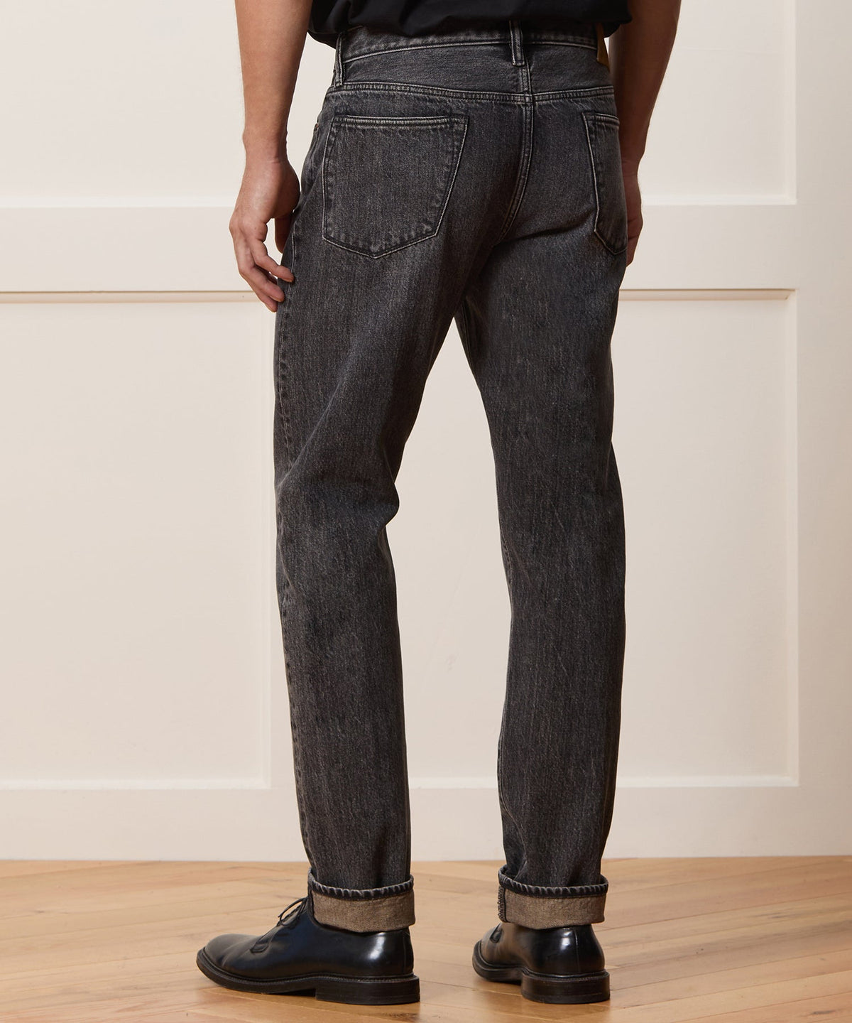 Slim Selvedge Jean - Charcoal