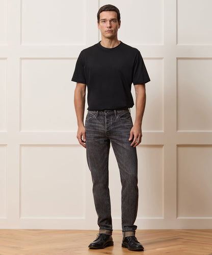 Slim Selvedge Jean - Charcoal