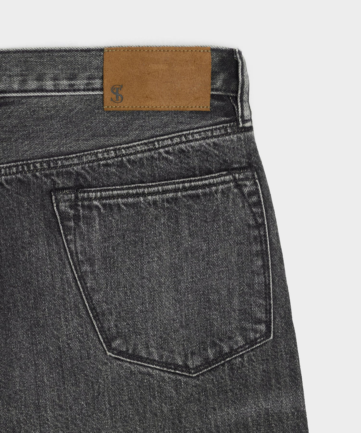 Slim Selvedge Jean - Charcoal