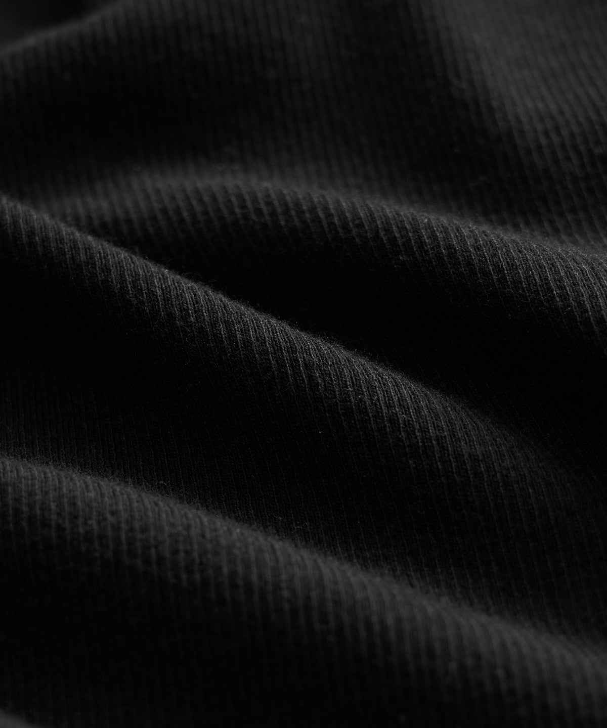 Cotton Ribbed Tank - Black