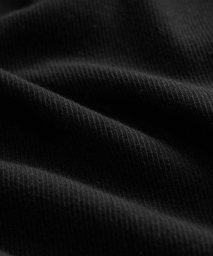 Cotton Ribbed Tank - Black