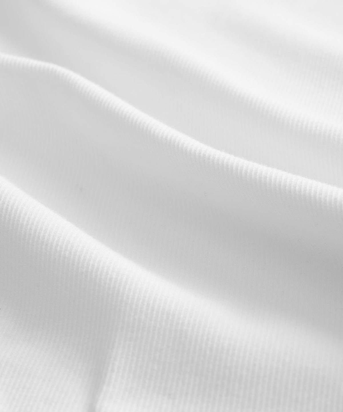 Cotton Ribbed Tank - White