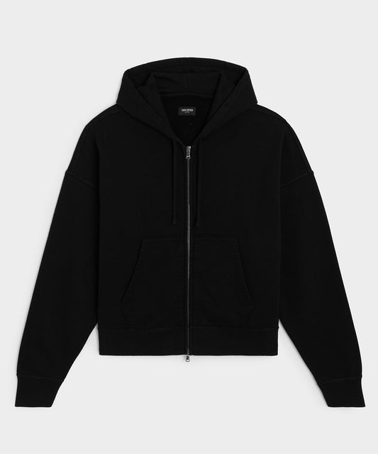 Soho Full-Zip Sweatshirt - Pitch Black