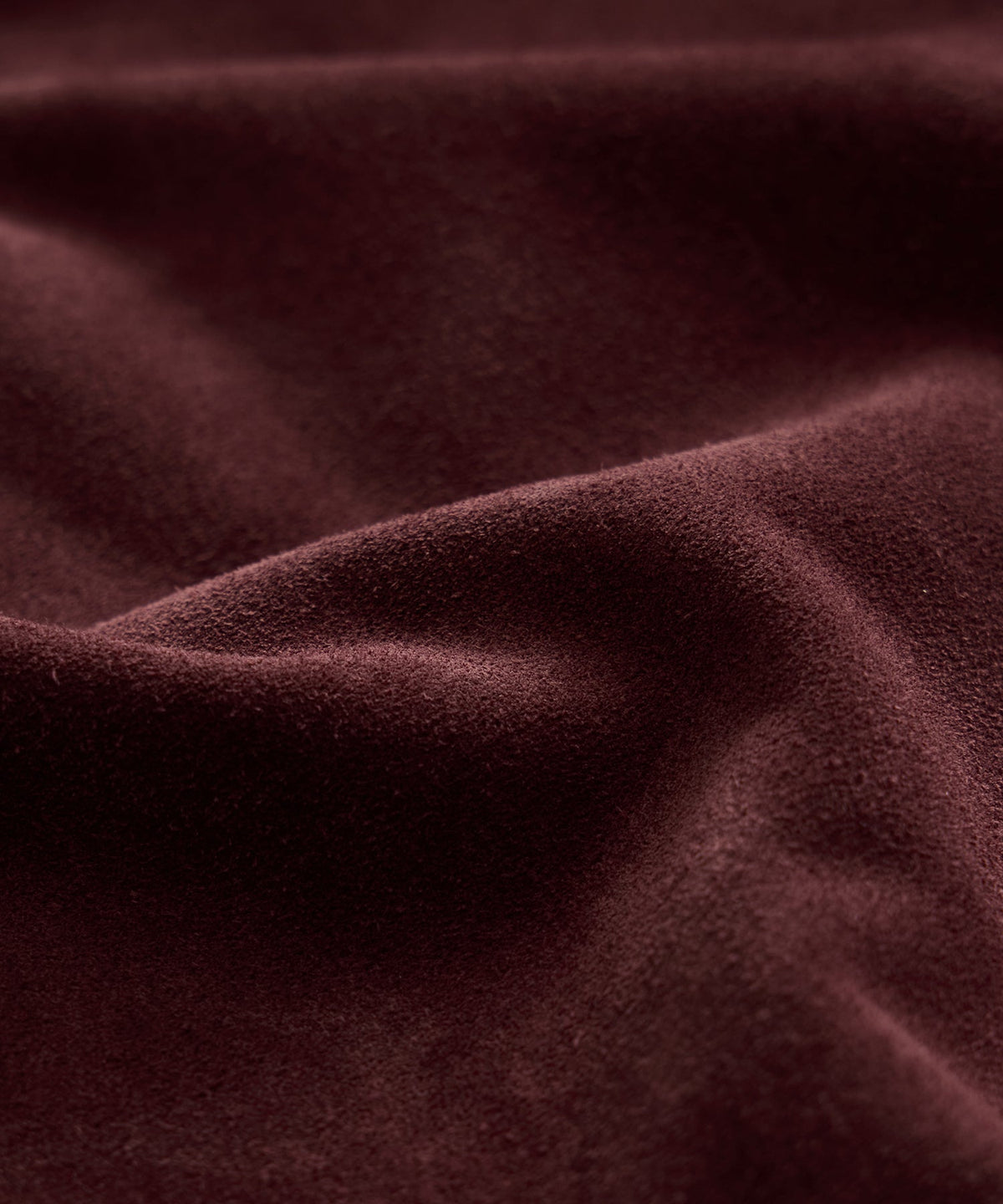 Italian Suede Dylan Jacket - Oxblood Red