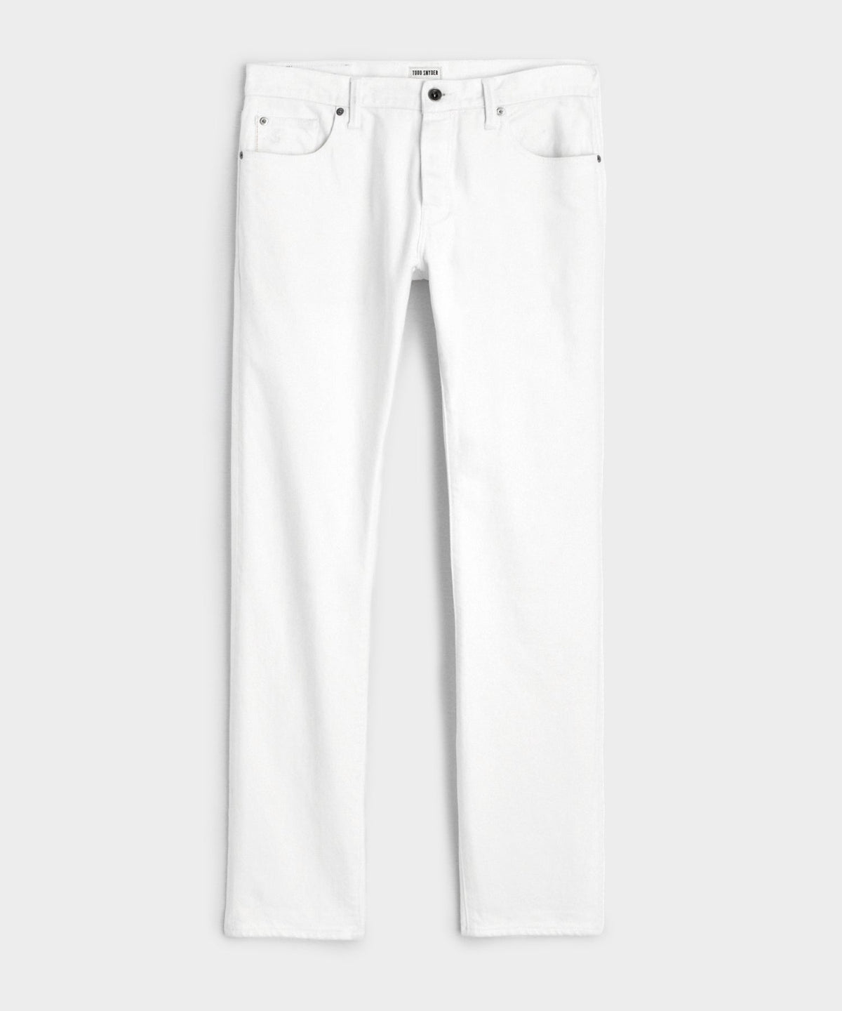 Slim Japanese Selvedge Stretch Jean - White