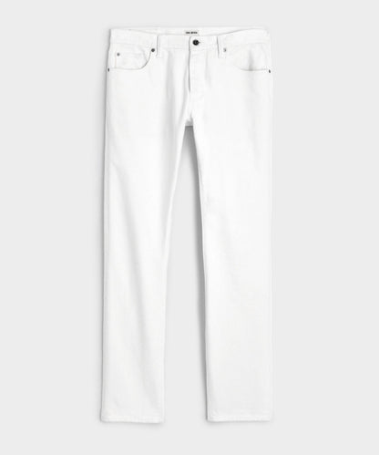 Slim Japanese Selvedge Stretch Jean - White