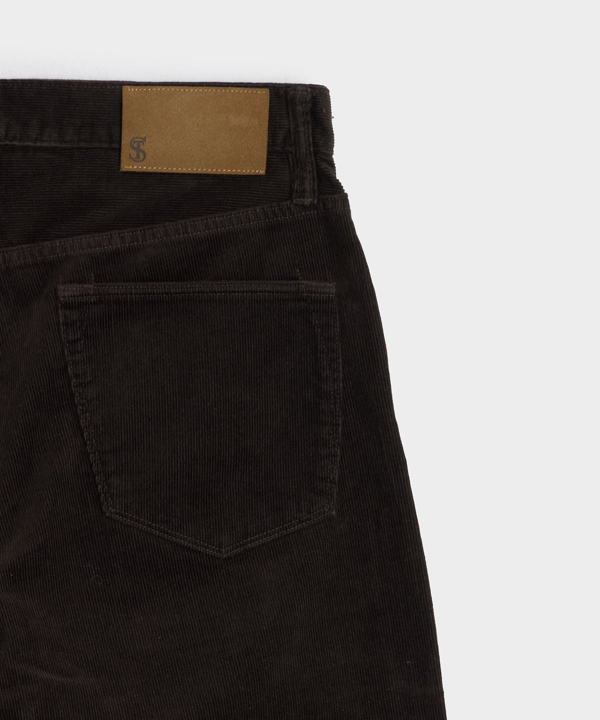 Western 5-Pocket Corduroy Pant - Caviar