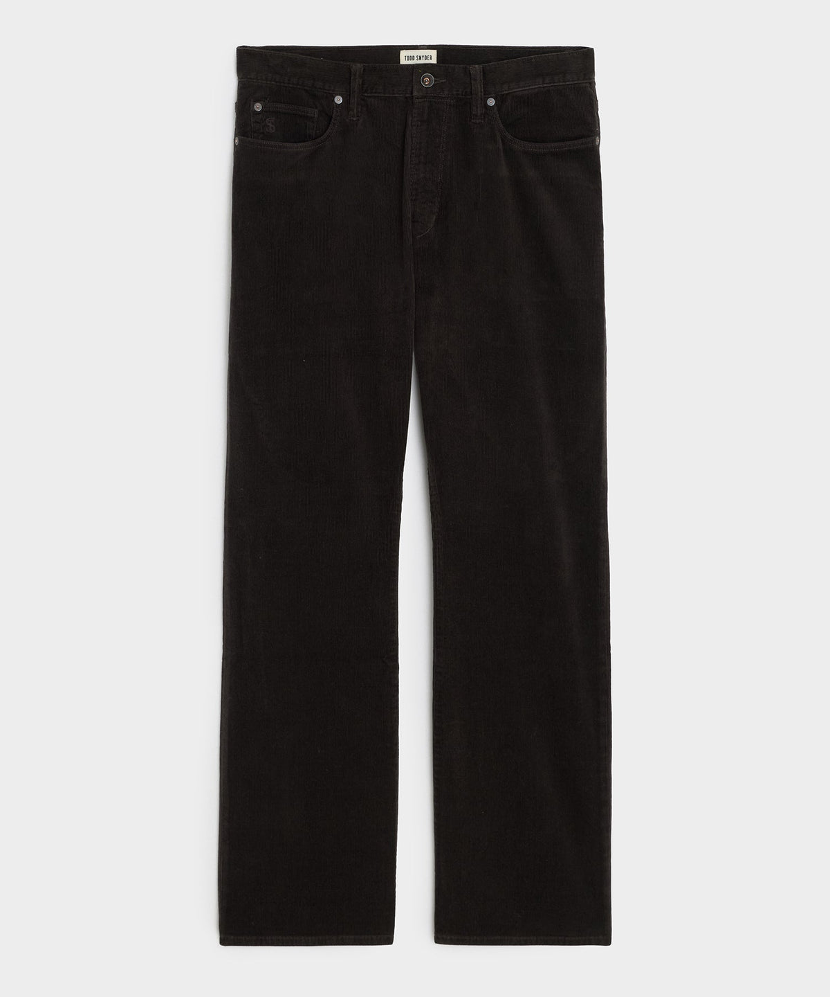 Western 5-Pocket Corduroy Pant - Caviar