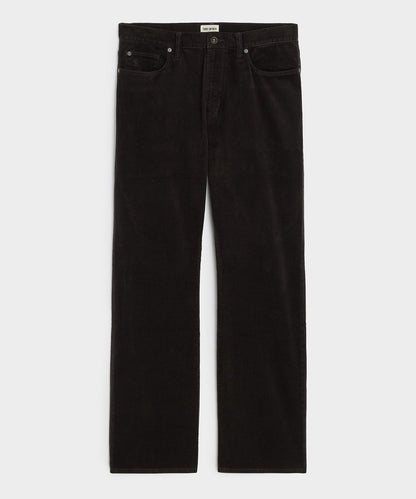 Western 5-Pocket Corduroy Pant - Caviar