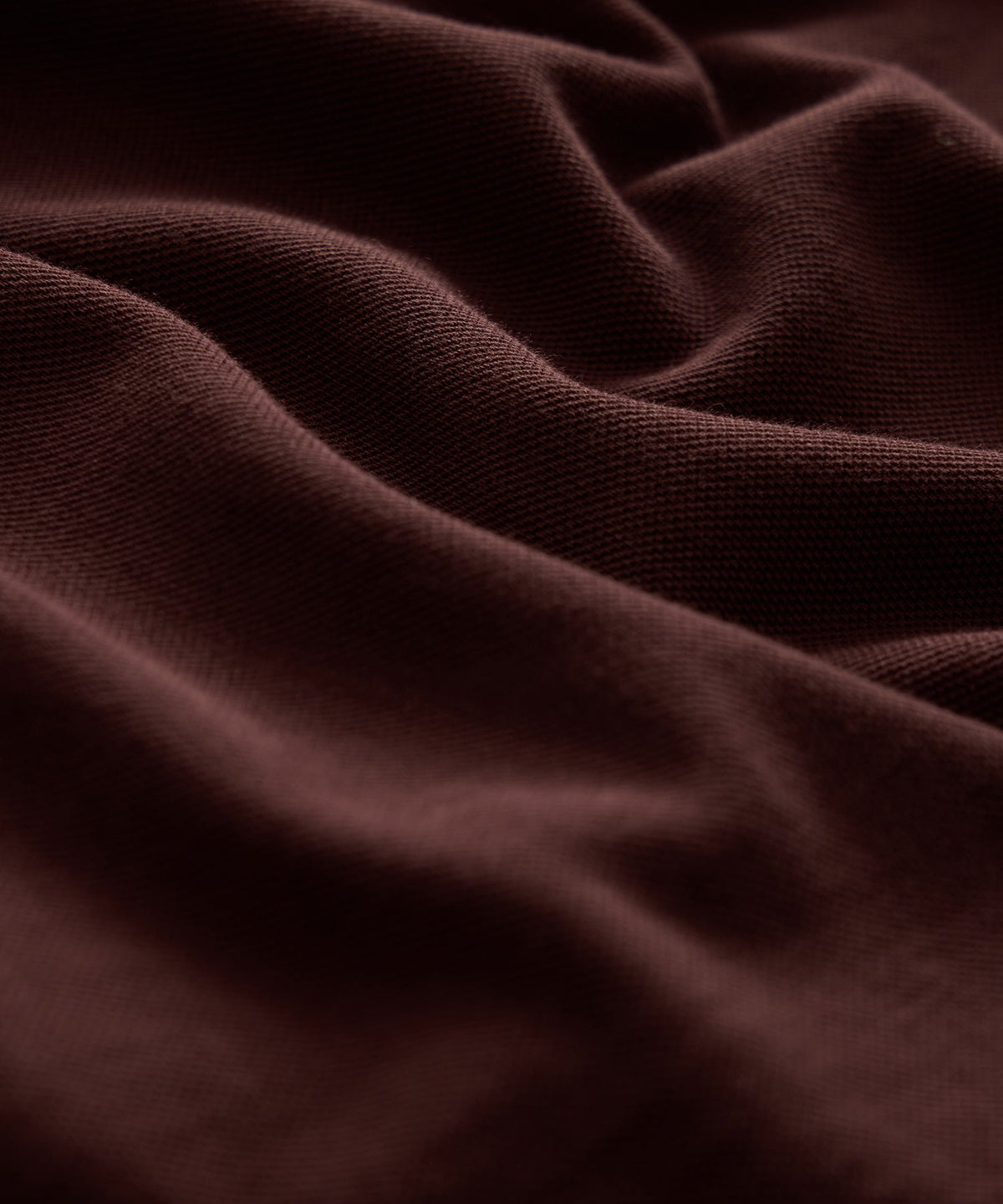 Cotton Pique Polo - Burgundy