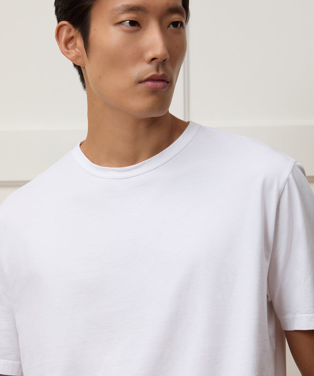 Luxe Jersey Tee - Bisque