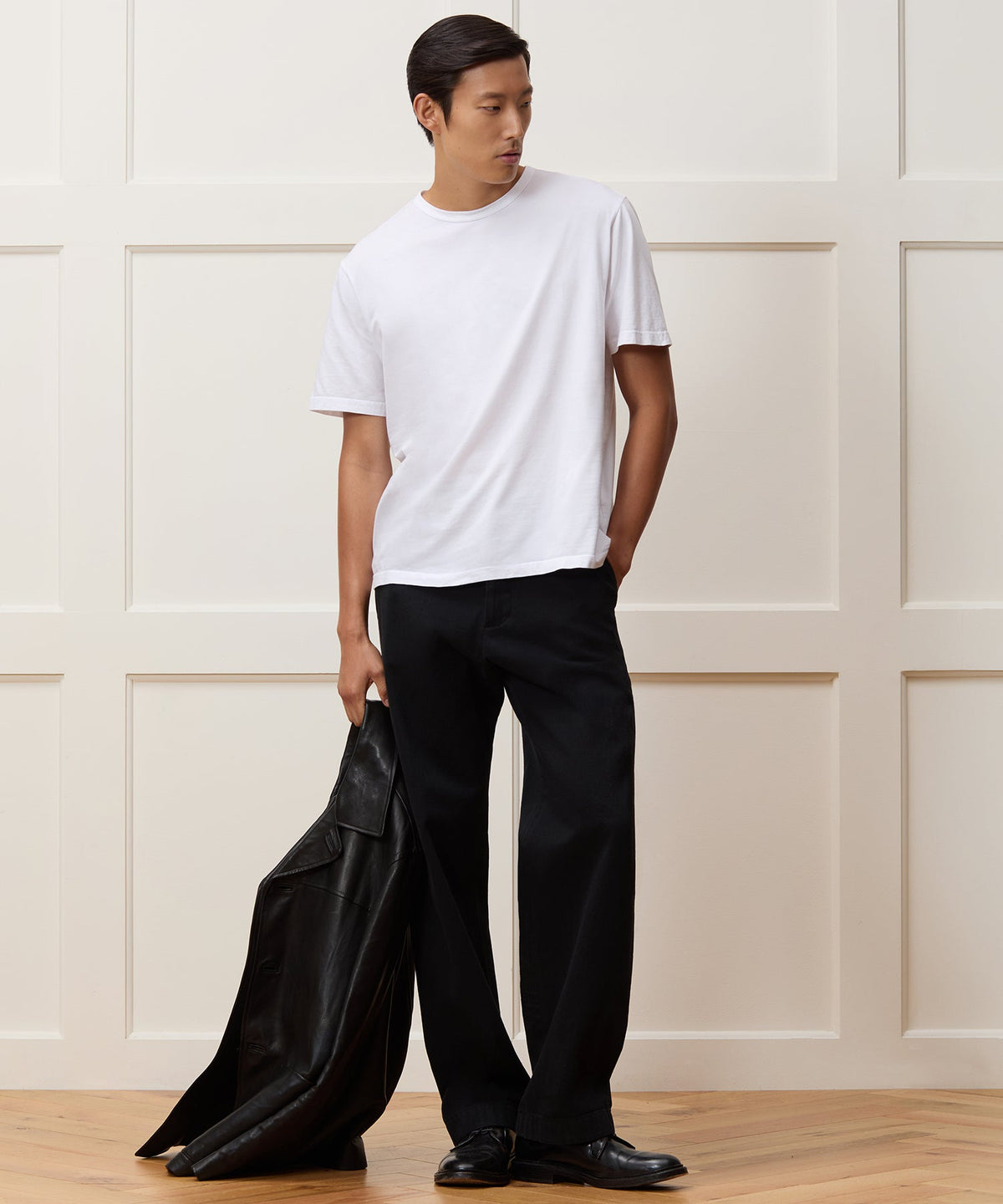 Luxe Jersey Tee - Bisque
